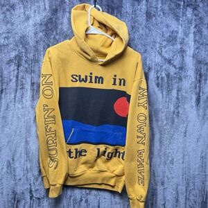 CPFM Kid Cudi Cactus Plant Flea Market "Swim In the Light" Coachella Hoodie M